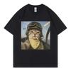 Funny Smoking Cat On Plane Graphic T Shirts High Quality Fashion Oversized TShirts Unisex Unisex Casual Cotton Short Sleeve TShirt