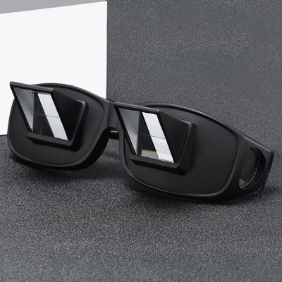 Lazy Glasses for Lie Down Reading Watching TV Glasses In Bed Prism Glasses Horizontal Spectacles On Face Rotate View 90 Degrees Glasses