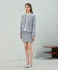 Alikim Cherish Tweed Skirt Pants / Sky Blue