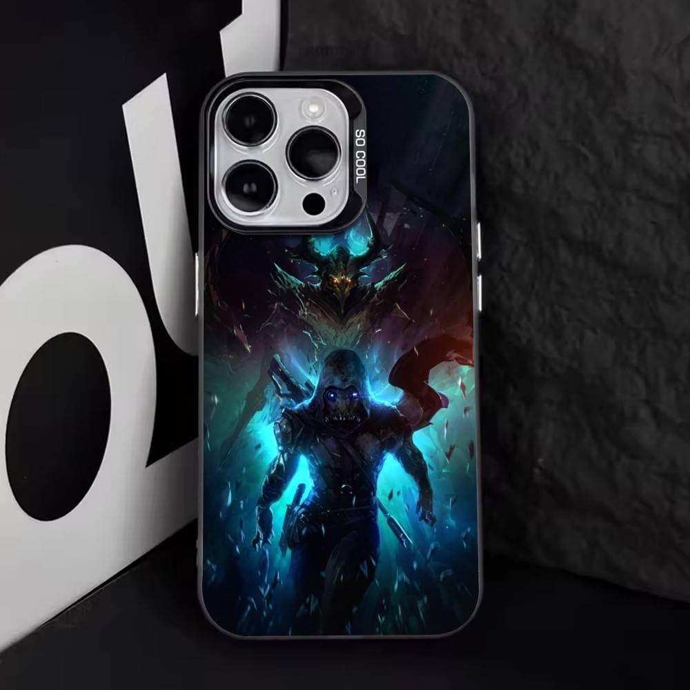 Destiny   Phone Case For iPhone 17,16,15,14,13,12,11 Plus,Pro Max,XS,Colorful Silver Phone case Funda Cover