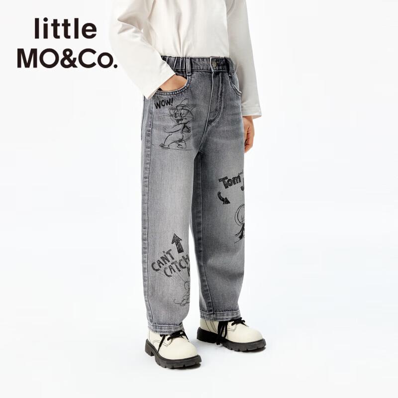 Little MO&Co. X Tom & Jerry Kids' Cotton Denim Pants