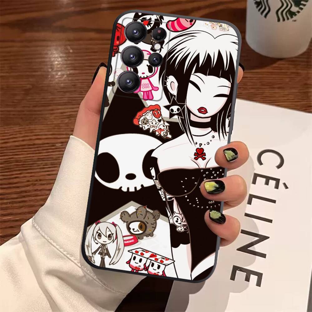 Japan T-Tokidokis Case For Samsung Galaxy Case S25 S23 S22 S21 S30 S20 S10 Ultra Plus FE TPU Soft Cover