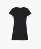PLAC WOMEN Ribbed Knit Mini Dress Black