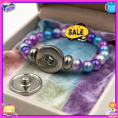 KPop Demon Hunters Bracelets, Fashionable Beaded Bracelet for Girls,Cartoon Figure,Jewelry Accessories, Kids Christmas Gift Toys