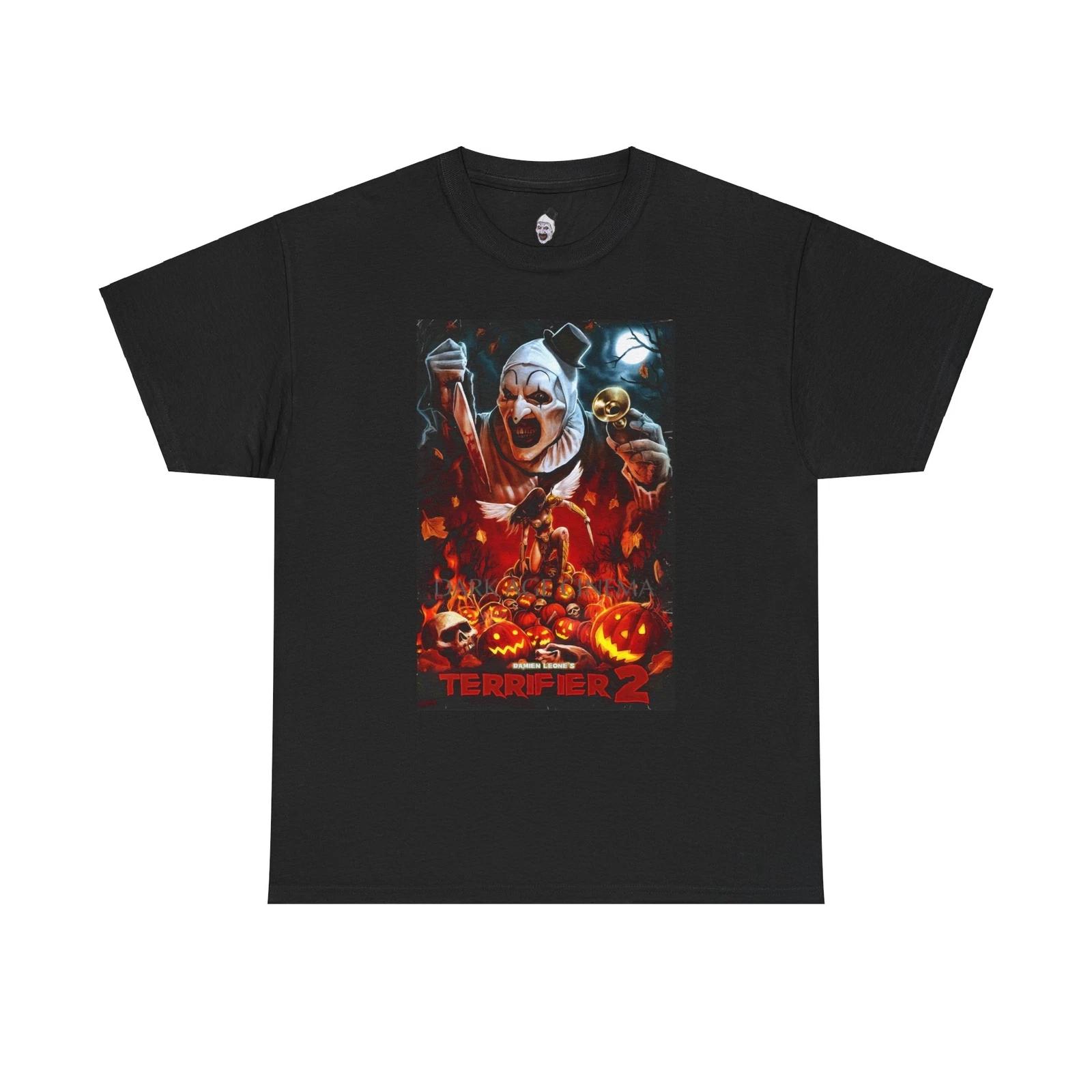 Terrifier 2 (2022) Slasher Film Horror Movie Poster kids boys kids boys kids boys kids boys kids boys T-shirt 160