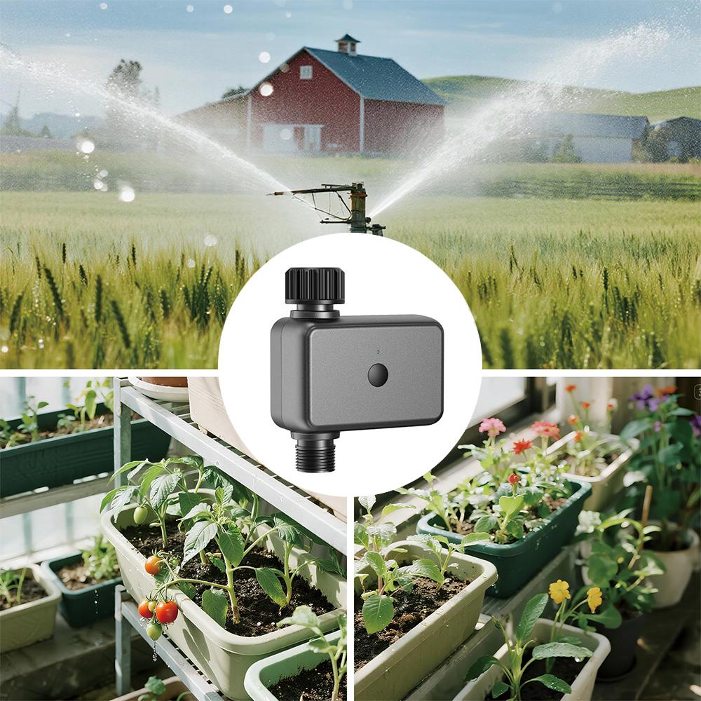 Sistema di irrigazione smart Tuya Wifi Timer automatico per l'acqua Timer per irrigatore Unità di controllo per tubo Flessibile Supporto Alexa per Giardino