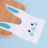 10/50pcs/lot Cute Rabbit Ear Bags Cookie Plastic Bags&Candy Gift Bags For Biscuits Snack Baking Package And Event Party Supplies