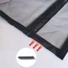 Black Magnetic Door Screen Window Mosquito Net Side Opening Custom Size Curtain Insect Mesh and Mosquito Proof Invisible Net