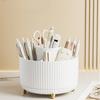 Multi-functional Large-capacity Desktop Rotating Pencil Storage Box Shelf Desktop Pencil Case Pencil Holder Student Supplies
