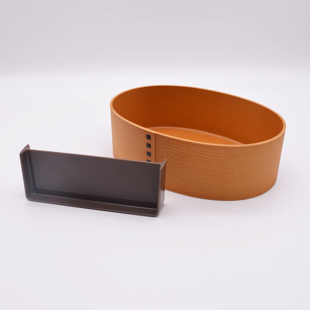 Mitani Yamanaka Lacquerware Yamanaka Lacquer Bento Box Lunch Box One Tier Antibacterial 800ml Microwave Safe Dishwasher Safe Wappa Style Oval Large