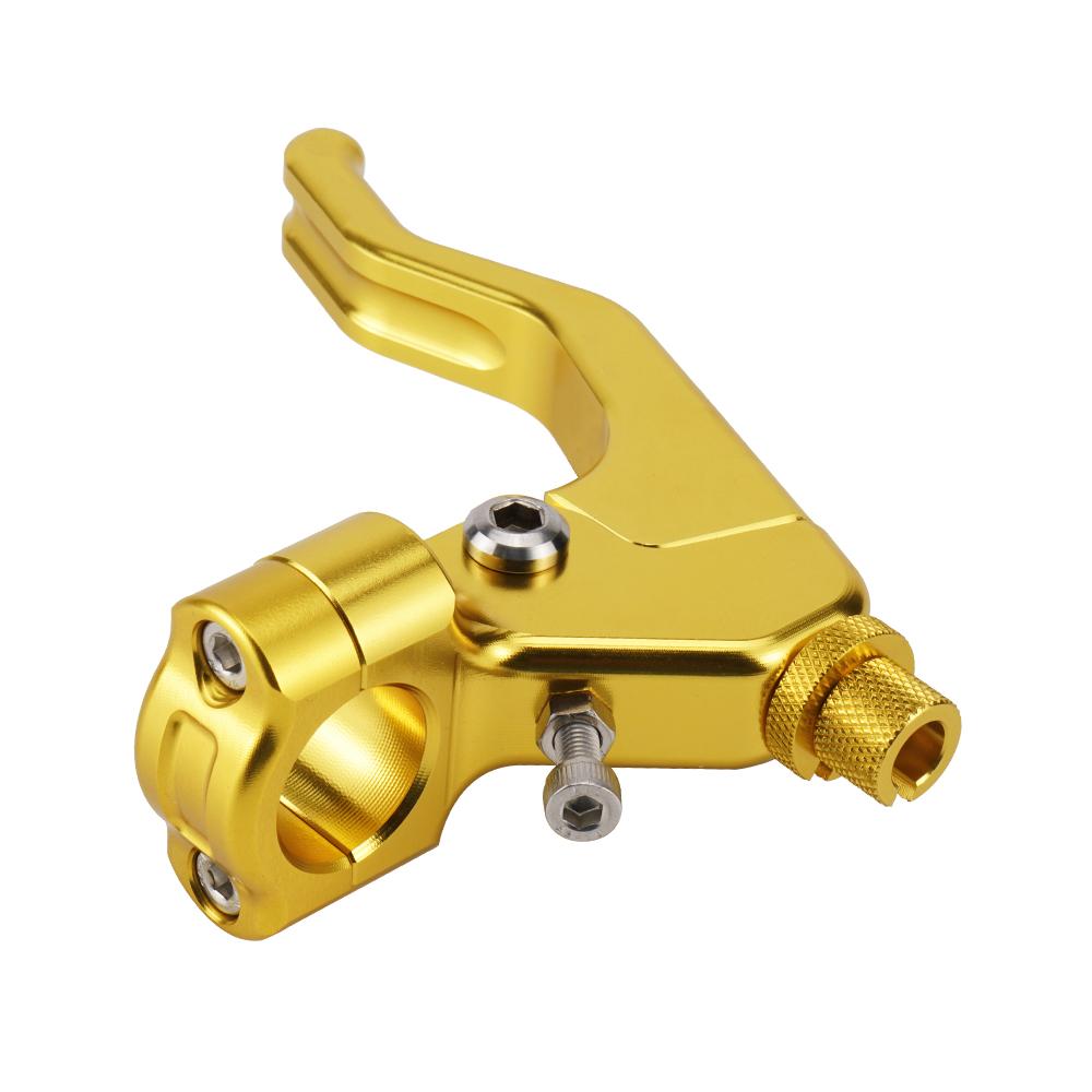 NICECNC Motorcycle 22MM 7/8" Handlebar Short Stunt Clutch Lever Perch Assembly For Honda CR CRF Suzuki Yamaha Kawasaki Triumph