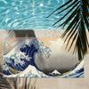 Print The Great Wave Off Kanagawa Towel Drying Bath Towel Applicable To Light Swimming Camping Yoga Beach Out