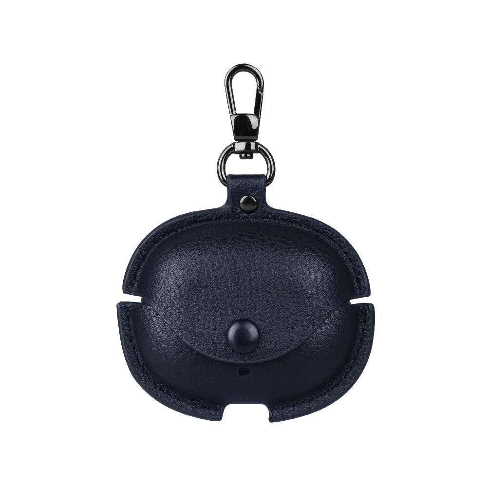 Solid color case Shock-proof case For realme Buds Air 5 Pro Business leather earphone case Cover Headphone Sleeve Funda