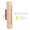 Indoor Strip Up Down Wall Sconce Modern Yellow Travertine Wall Sconce Up and Down Light for Bedroom Hallway