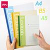 Deli A5 Simple Style Softcover Notebooks (12-Pack)
