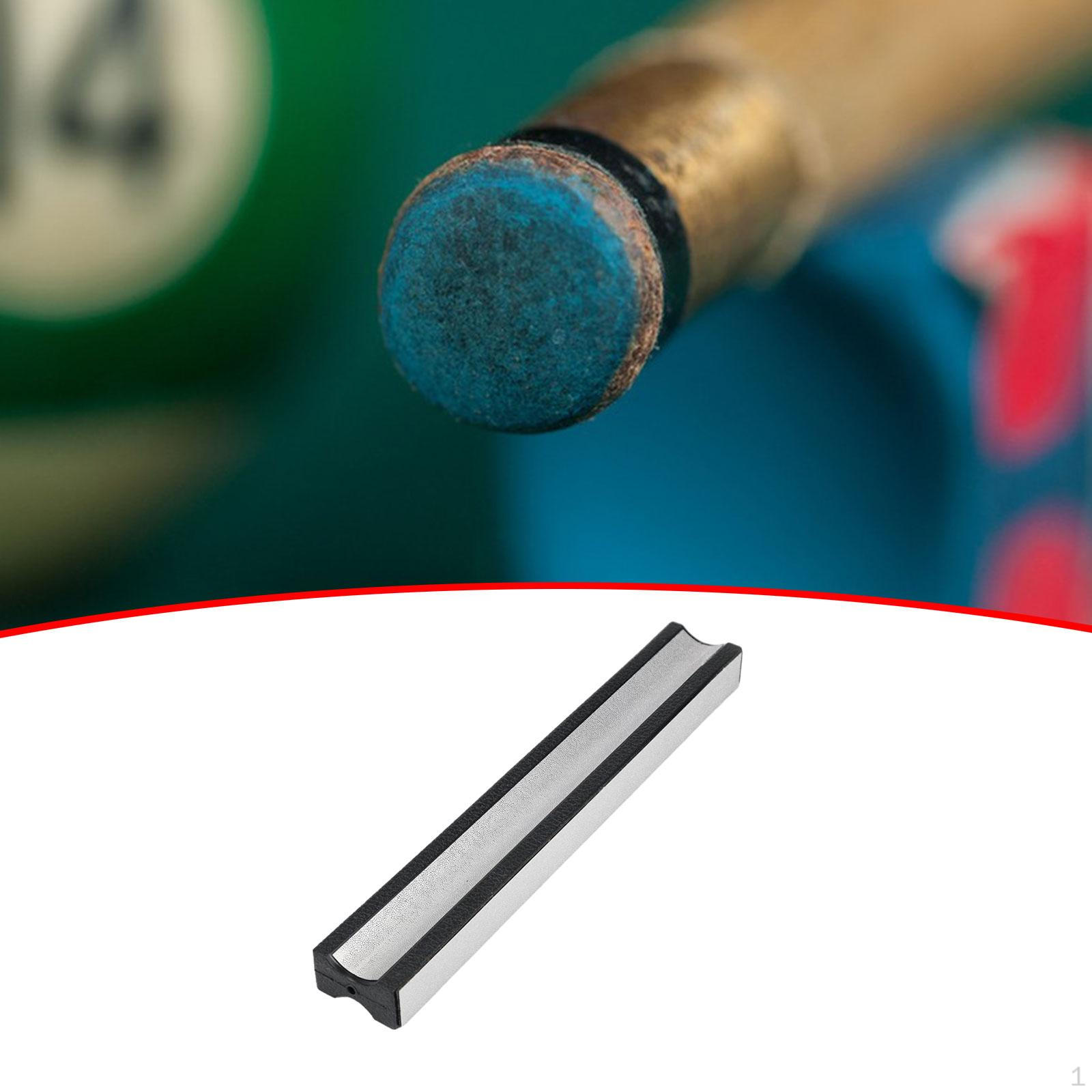 

Формирователь наконечника кия для пула Бильярдный инструмент Аксессуары для бильярда Шлифовальный станок для снукера 10x3.1x1.6cm