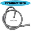1.83m Practical Washing Machine Drain Pipe ABS Construction Efficient Drainage Suitable for Various Models Repairing