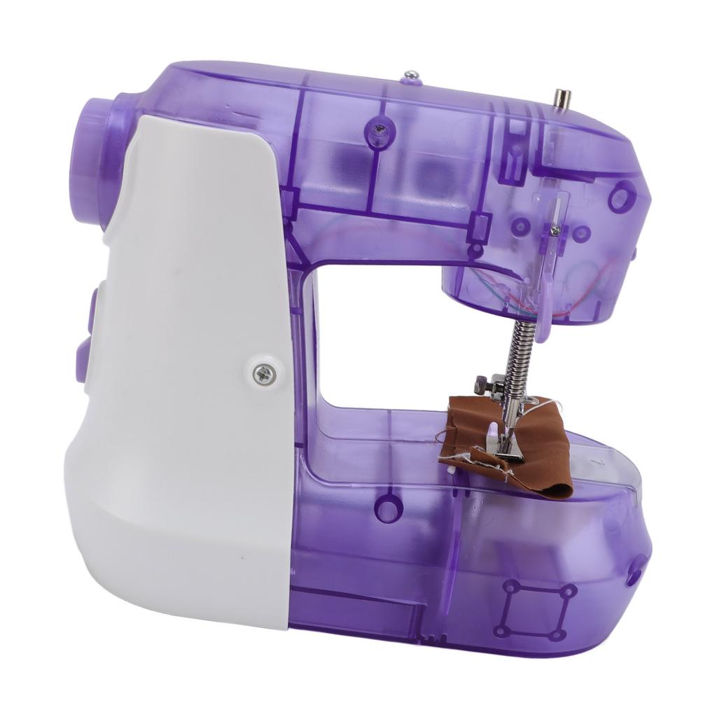 Máquina de coser portátil, totalmente automática, de alta eficiencia, eléctrica, minimáquina de coser para el hogar.