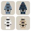 Compatible Minifigure Swat Doll Moc Bomb Squad Armor Third Party Military Eod Suit Accessories