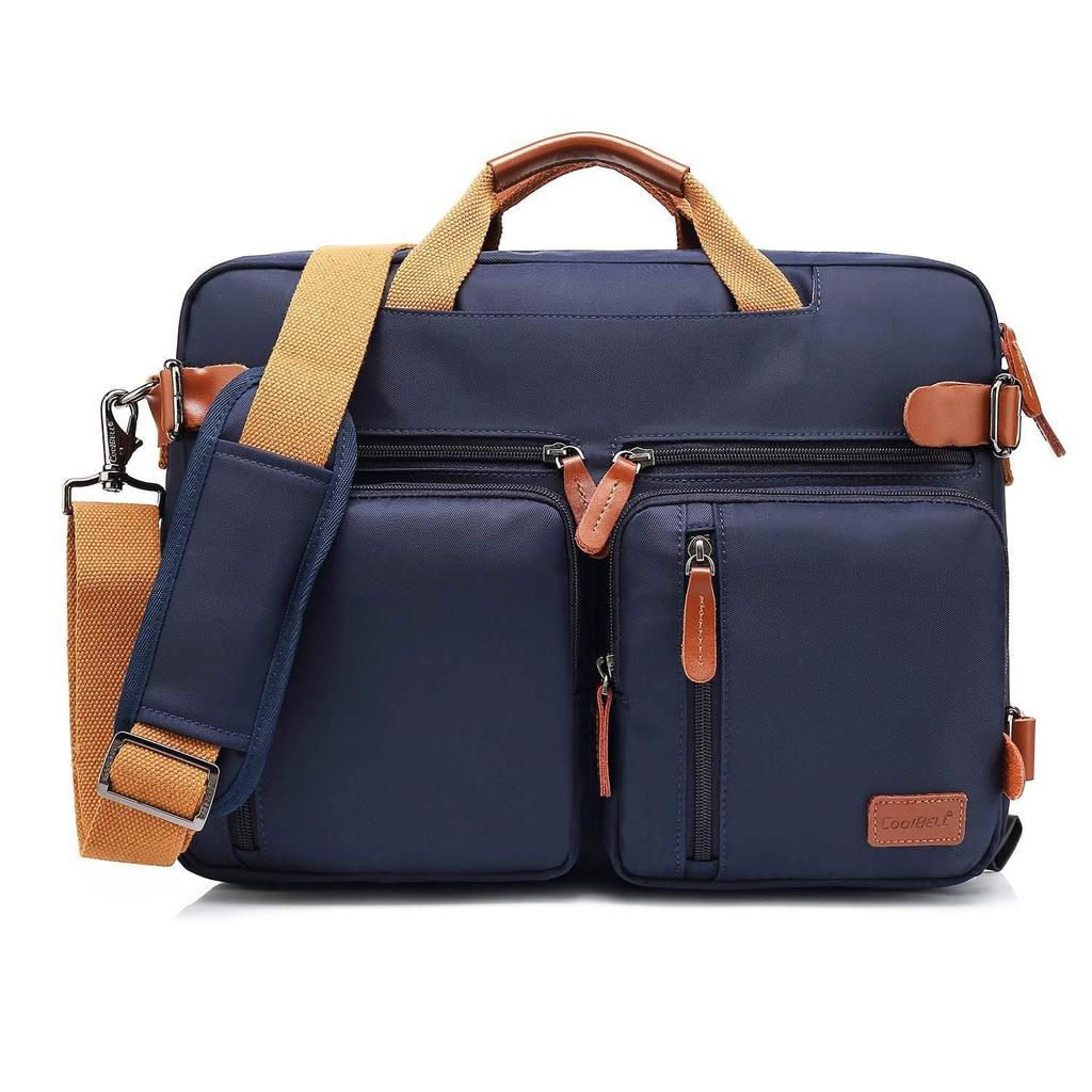 Borsa a mano multifunzionale da uomo: Zaino e Borsa a Tracolla Eleganti a 3 Modi