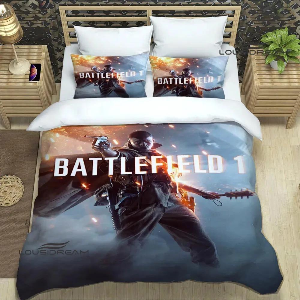 Game Battlefield Bedding Set For Bedroom Soft Modern Bedspreads Comefortable Kids Duvet Cover Quilt Cover And Pillowcase