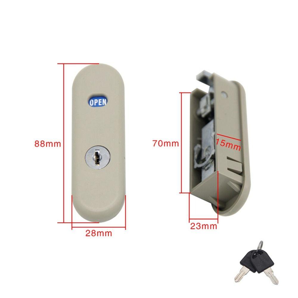 Zinc Alloy Sliding  Door Lock Anti-theft Drawer Lock New Anti-theft Lock  Drawer