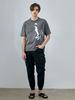Custom Us Honprint Short Sleeve T-Shirt Ccucomkrt462 Gry