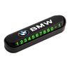 Car Temporary Parking Card Phone Number Card Plate Accessories For BMW X1 X2 X3 X5 X4 X6 X7 G30 G20 G32 G11 G12 F40 F30 F20 F10 QX8