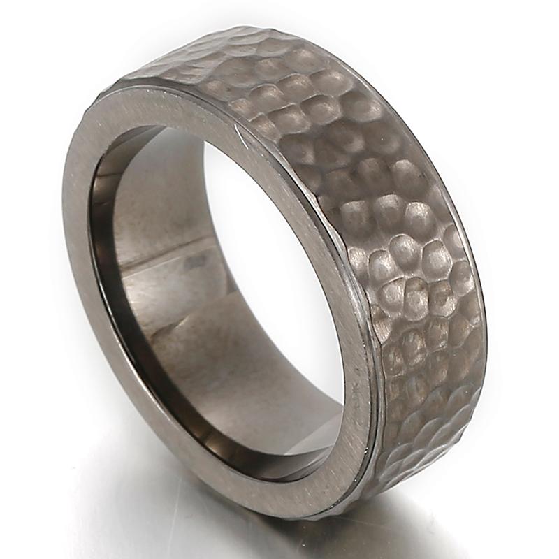 Vintage Wedding Rings For Man Women 316l Stainless Steel Male Ring Finger Jewelry Charm Party Birthday Gift Waterproof