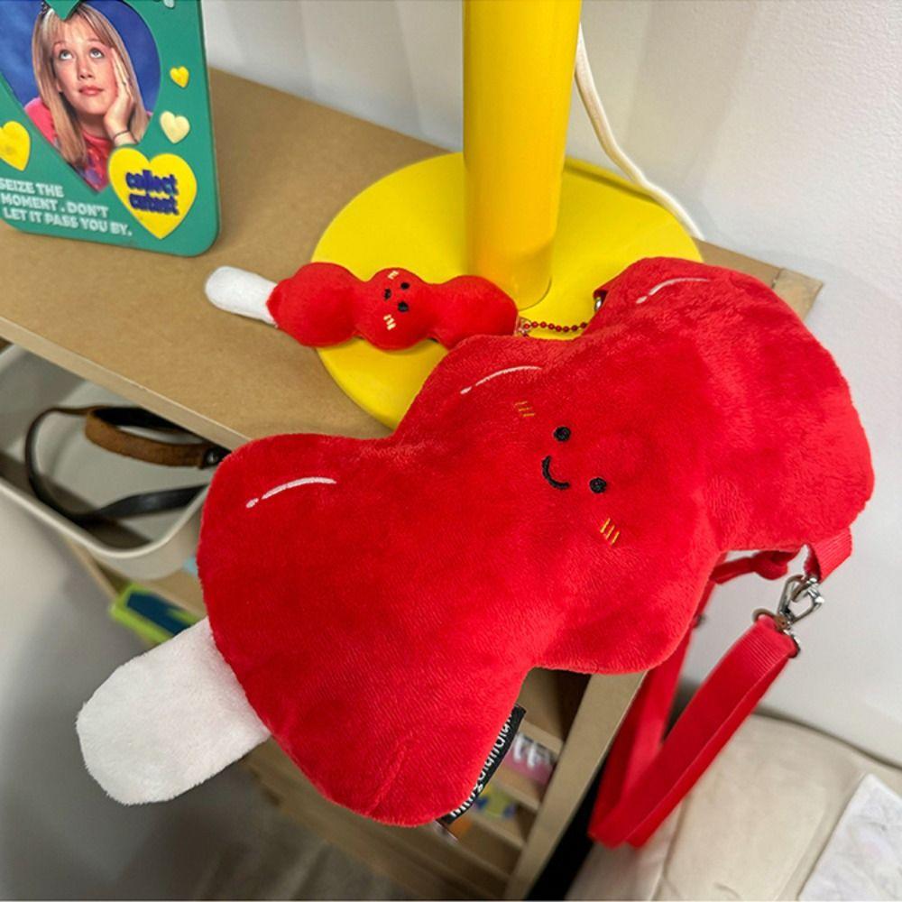 with Same Style Pendant Cute Small Bags Doll Plush Shoulder Bag  JK Uniform Accessories