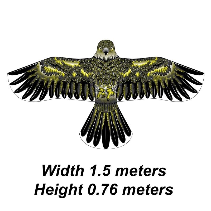 Eagle Kite Flying Bird Kites For Children Kite Fabric Power Kite Rope Outdoor Fun Toys Beach Kite Parapente Adult Kites Fun Koi A Blue