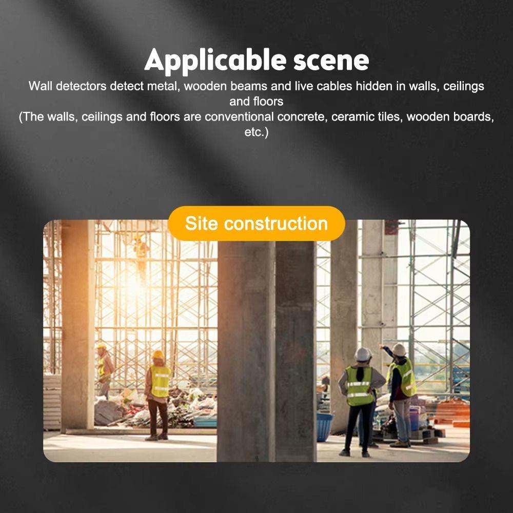 Przenośny Cyfrowy Wyświetlacz Elektroniczny Detektor Ścienny 5 w 1 Wielofunkcyjny Detektor Metali Wysokiej Precyzji Ręczny Lokalizator Drewna