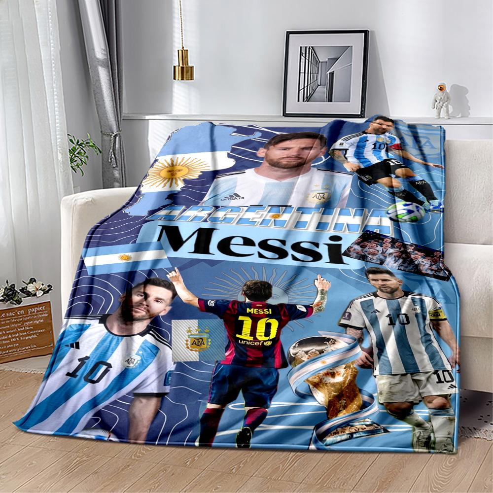 Messi 289 Blanket Ultra-Soft Perfect for Office Sofa Bed All-Season Use Modern Ideal Gift For Birthday Valentine'S Day