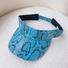 Leopard Print Cap Men'S And Women'S Empty Top Baseball Cap  Casual Outdoor Visor