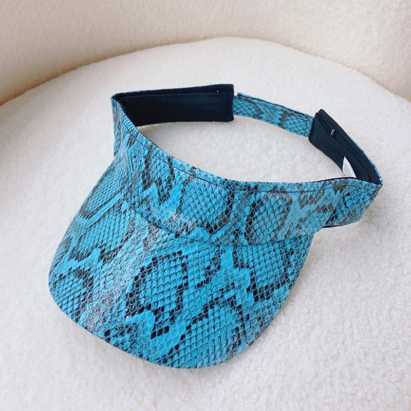 Leopard Print Cap Men'S And Women'S Empty Top Baseball Cap  Casual Outdoor Visor