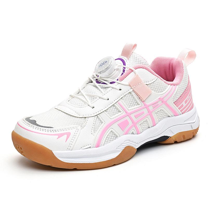 Dziecięce czterosezonowe antypoślizgowe lekkie buty do badmintona i tenisa