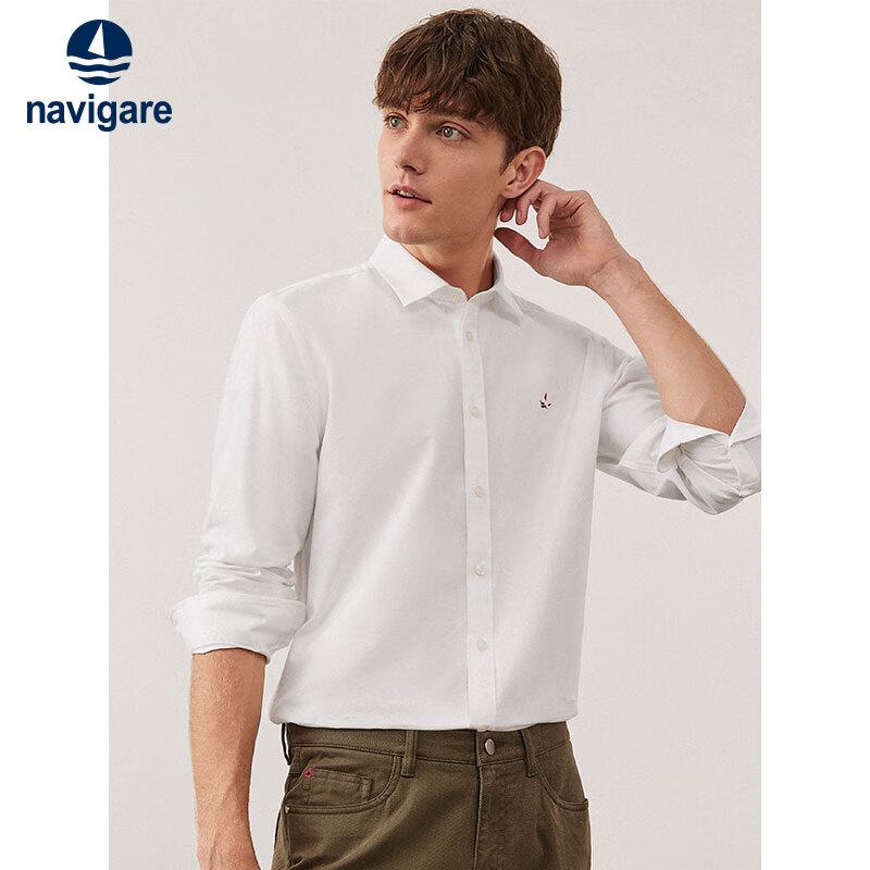 Navigare Men s 100% Cotton Long-Sleeve Antibacterial Shirt L