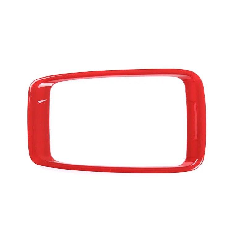 

Наклейки на накладку панели центрального управления автомобиля, подходят для Ford Ranger 2015-автомобильные аксессуары для интерьера красный