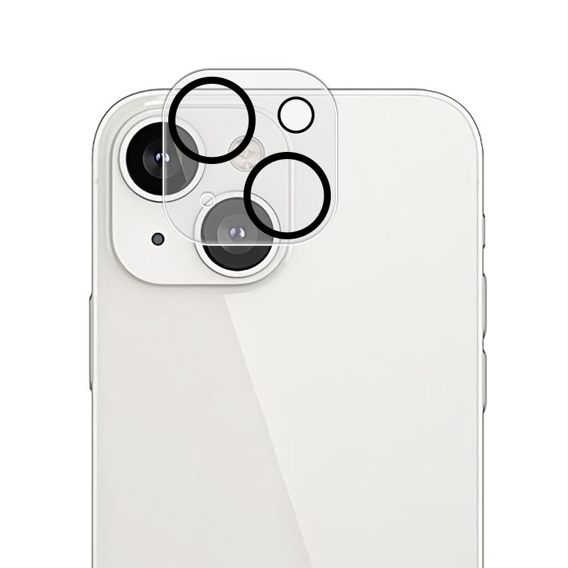 

AMORUS Camera Lens Protector for iPhone 15/15 Plus,Silk Printing Tempered Glass Lens Film with Night Circle Type A