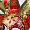 Masquerade Mask for Men Women Venetians Jester Mask Halloween Cosplay Party Costume Cosplay Mask for Wall Decorations