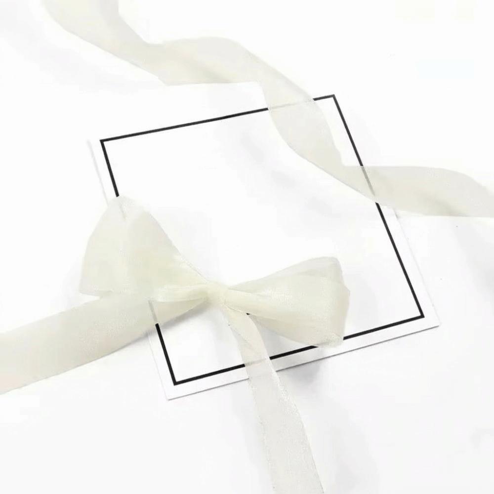 Translucent Chiffon Ribbons 2.5cm Width Hair Clip Ribbons New Festival Gift Box Packing Ribbons