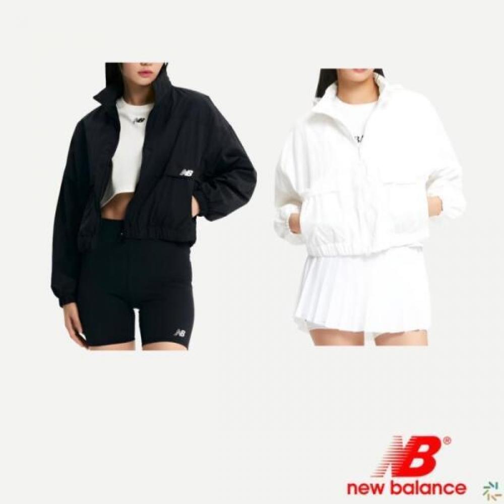 

New Balance Укороченная тканая куртка с капюшоном Nbnme3w312 (19)Black／85(S)