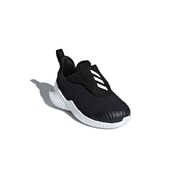 Adidas Fortarun Ac I Mesh Abrasion Resistant Low top Toddler Shoes Black White Infant And Toddler AH2637