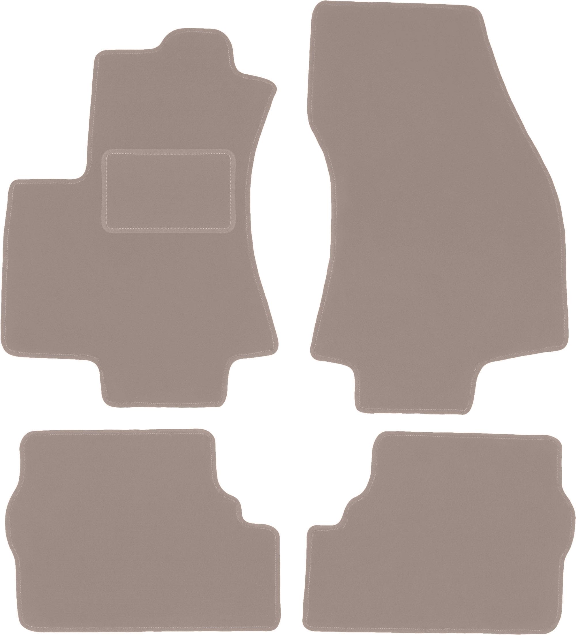Beige velours vloermatten voor: Opel Zafira A MPV (1999-2005)