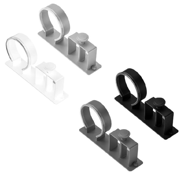 Convenient Hair Appliance Rack Wall Mount Blow Dryer and Flat Iron Holder with Strong Adhesion Styling Tool Organizer