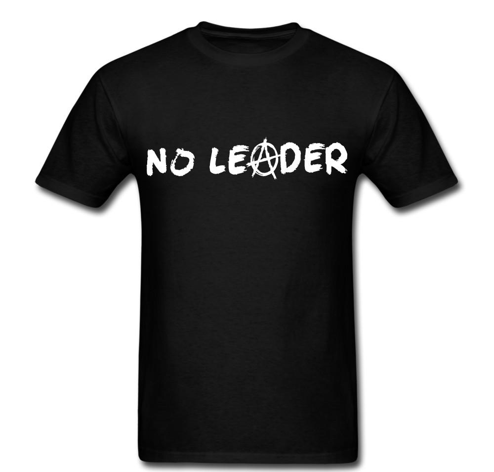 No Leader Anonymous Revolution Government T Shirt Tee Ararchy
