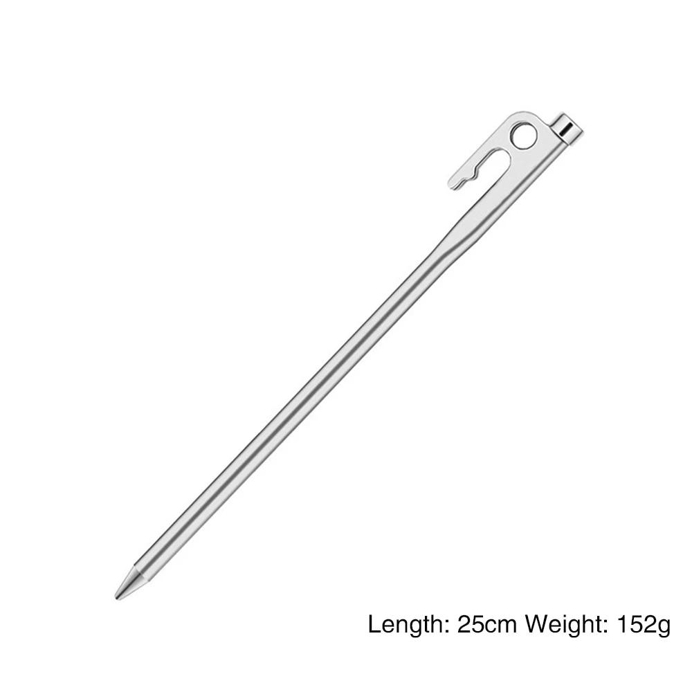 

4 упаковки гвоздей для уличной палатки из нержавеющей стали 420, гвозди для кемпинга, противопадающие гвозди для палатки