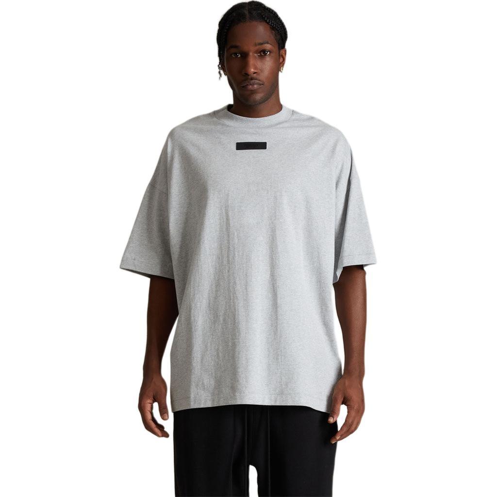 Fear of God Essentials SS24 drop2 Crewneck T-Shirt 'Light Heather Grey' Men's 125SP244196F