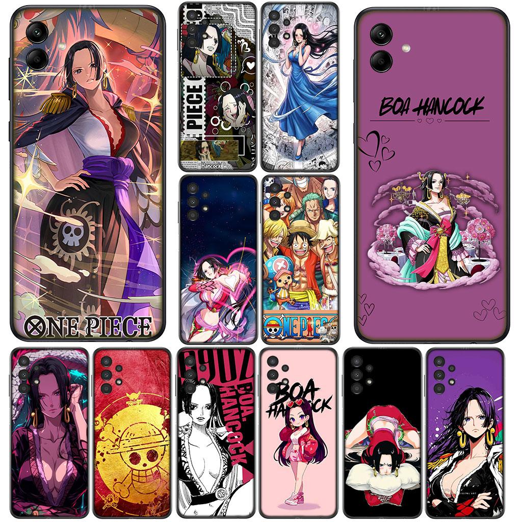 for Motorola Moto Edge 50 One 30 Fusion 40 neo Ultra Pro 20 Lite G50 G85 G84 E15 E14 Phone Case Boa Hancock One Pieces Luffy