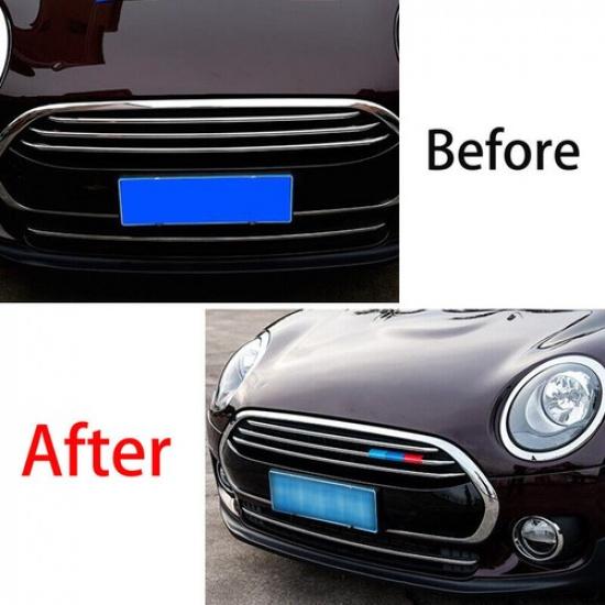 For Mini Cooper Clubman F54 3-Color Front Grille Grill Inserts Ring Cover Trim